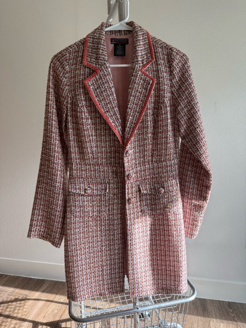 Vintage Y2K Tweed Suit Dress